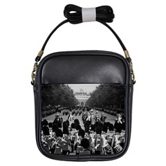 Vintage Uk England The Guards Returning Along The Mall Kids  Sling Bag by Vintagephotos