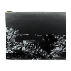 Vintage Principality Of Monaco & Overview 1970 Extra Large Makeup Purse