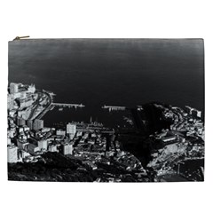 Vintage Principality Of Monaco & Overview 1970 Cosmetic Bag (xxl) by Vintagephotos