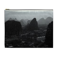 Vintage China Guilin City 1970 Extra Large Makeup Purse by Vintagephotos