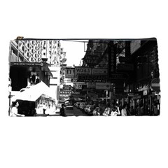 Vintage China Hong Kong Street City Cars 1970 Pencil Case by Vintagephotos