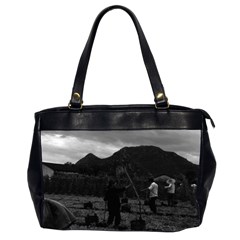 Vintage China Guilin Watering With Liquid Manure 1970 Twin-sided Oversized Handbag by Vintagephotos