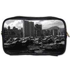 Vintage China Hong Kong Houseboats River 1970 Single-sided Personal Care Bag by Vintagephotos
