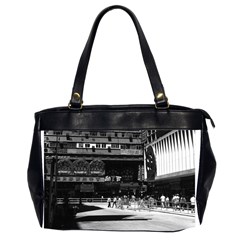 Vintage China Hong Kong Street City 1970 Twin-sided Oversized Handbag by Vintagephotos