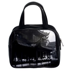 Vintage China Shanghai Yuyuan Garen Dianchun Hall 1970 Twin-sided Satchel Handbag by Vintagephotos