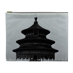Vintage China Pekin Temple Of Heaven 1970 Extra Large Makeup Purse by Vintagephotos