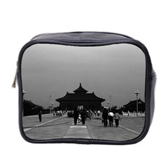 Vintage China Pekin Forbidden City Gate 1970 Twin-sided Cosmetic Case by Vintagephotos