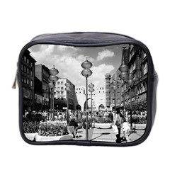 Vintage Germany Munich Towngate Karistor 1970 Twin-sided Cosmetic Case by Vintagephotos