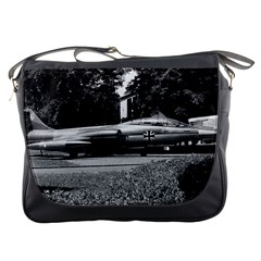 Vintage Germany Munich Deutsch Museum Starfighter 1970 Messenger Bag by Vintagephotos