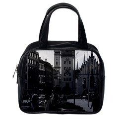 Vintage Germany Munich Church Marienplatz 1970 Single-sided Satchel Handbag by Vintagephotos