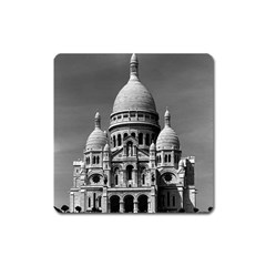 Vintage France Paris The Sacre Coeur Basilica 1970 Large Sticker Magnet (square) by Vintagephotos