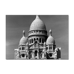 Vintage France Paris The Sacre Coeur Basilica 1970 10 Pack A4 Sticker by Vintagephotos