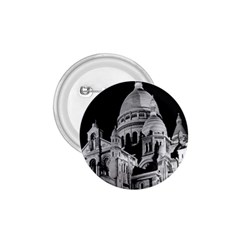 Vintage France Paris The Sacre Coeur Basilica 1970 Small Button (round) by Vintagephotos