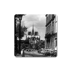 Vintage France Paris Notre Dame Saint Louis Island 1970 Large Sticker Magnet (square) by Vintagephotos