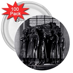 Vintage France Paris  Invalides Marshal Foch Tomb 1970 100 Pack Large Button (round) by Vintagephotos