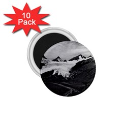 Vintage Usa Alaska Worthington Glacier In Summer 1970 10 Pack Small Magnet (round) by Vintagephotos