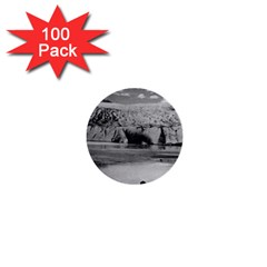 Vintage Usa Alaska Mendenhall Glacier Juneau 1970 100 Pack Mini Button (round) by Vintagephotos