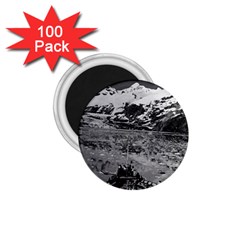 Vintage Usa Alaska Glacier Bay National Monument 1970 100 Pack Small Magnet (round)