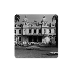 Vintage Principality Of Monaco Monte Carlo Casino Large Sticker Magnet (square) by Vintagephotos
