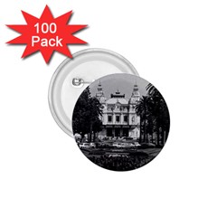 Vintage Principality Of Monaco Monte Carlo Casino 100 Pack Small Button (round) by Vintagephotos