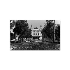 Vintage Principality Of Monaco Monte Carlo Casino Sticker (rectangle) by Vintagephotos