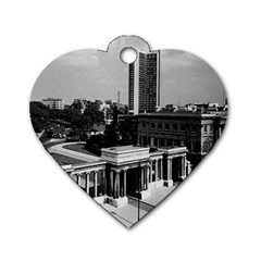 Vintage Uk England London Hyde Park Corner Hilton 1970 Single-sided Dog Tag (heart)