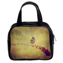 Palm Warbler Twin-sided Satchel Handbag