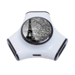 Vintage France Paris Eiffel Tour 1970 3 Port Usb Hub by Vintagephotos