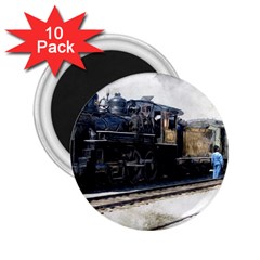 The Steam Train 10 Pack Regular Magnet (round)