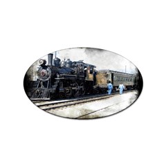 The Steam Train 10 Pack Sticker (oval) by AkaBArt