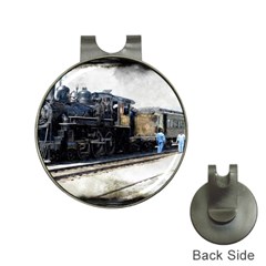 The Steam Train Hat Clip With Golf Ball Marker by AkaBArt