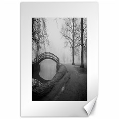 Foggy Morning, Oxford 24  X 36  Unframed Canvas Print