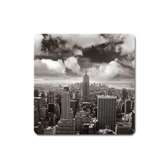 New York, Usa Large Sticker Magnet (square)