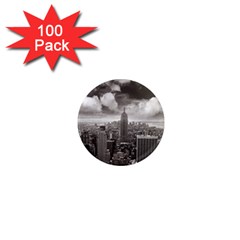 New York, Usa 100 Pack Mini Magnet (round) by artposters