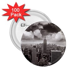 New York, Usa 100 Pack Regular Button (round)