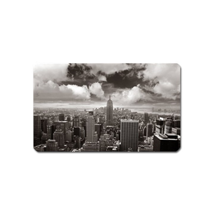 New York, USA Name Card Sticker Magnet