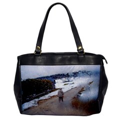 Rainy Day, Salzburg Single-sided Oversized Handbag by artposters