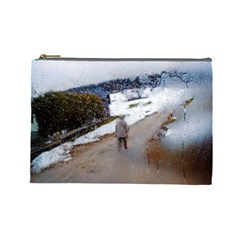 Rainy Day, Salzburg Large Makeup Purse by artposters