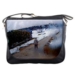 Rainy Day, Salzburg Messenger Bag by artposters