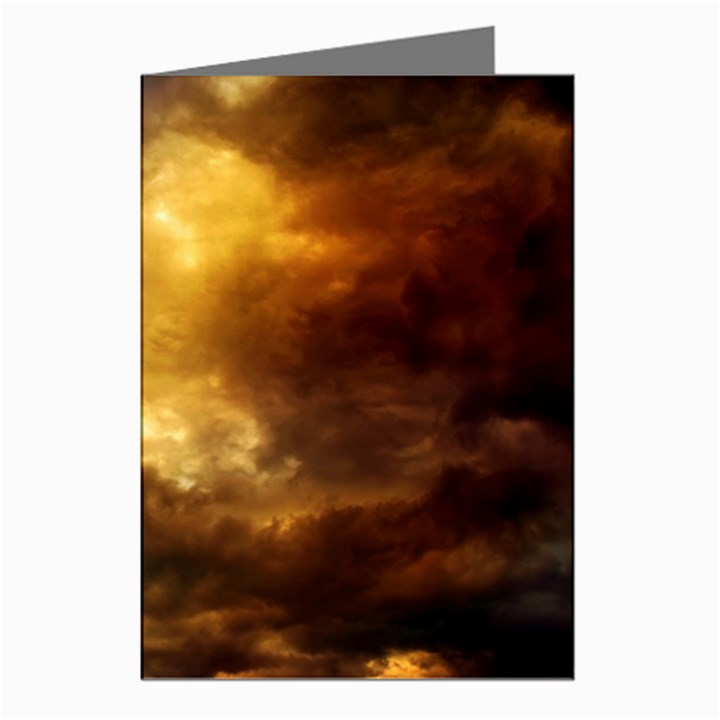 Cloudscape 8 Pack Large Greeting Card