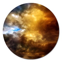 Cloudscape Extra Large Sticker Magnet (round) by artposters