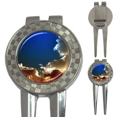 Cloudscape Golf Pitchfork & Ball Marker by artposters