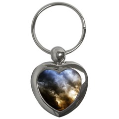 Cloudscape Key Chain (heart) by artposters