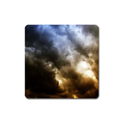 Cloudscape Large Sticker Magnet (square)