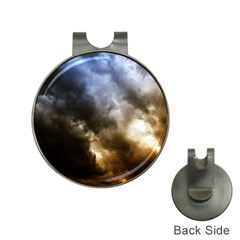 Cloudscape Hat Clip With Golf Ball Marker