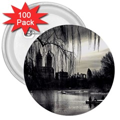 Central Park, New York 100 Pack Large Button (round)