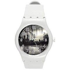 Central Park, New York Round Plastic Sport Watch Medium by artposters