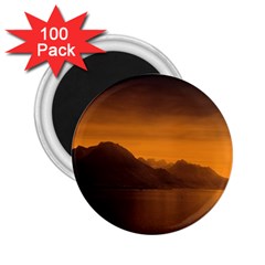 Waterscape, Switzerland 100 Pack Regular Magnet (round) by artposters