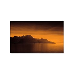 Waterscape, Switzerland Sticker (rectangle)