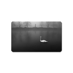 Swan Name Card Sticker Magnet